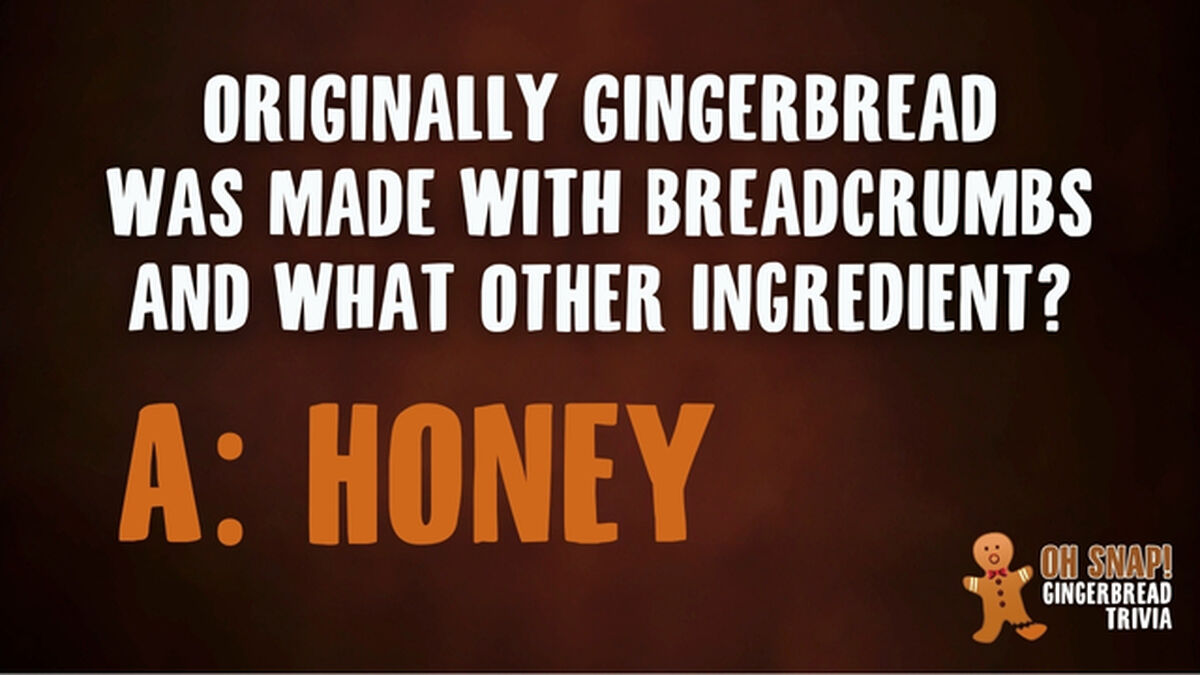 Oh Snap! Gingerbread Trivia image number null